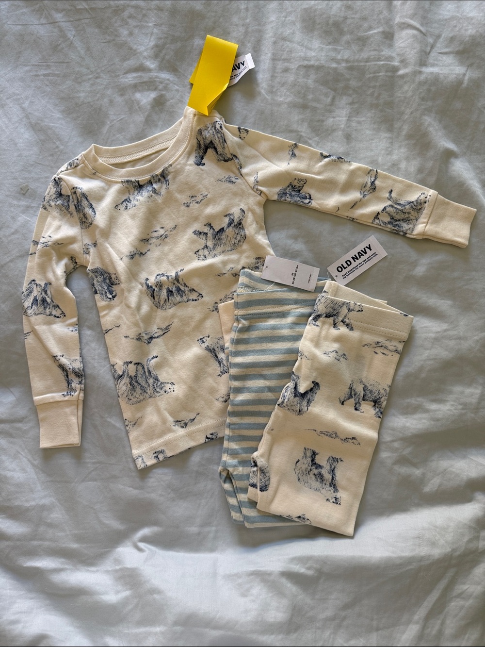 Old Navy Bear PJ 3 Piece Set